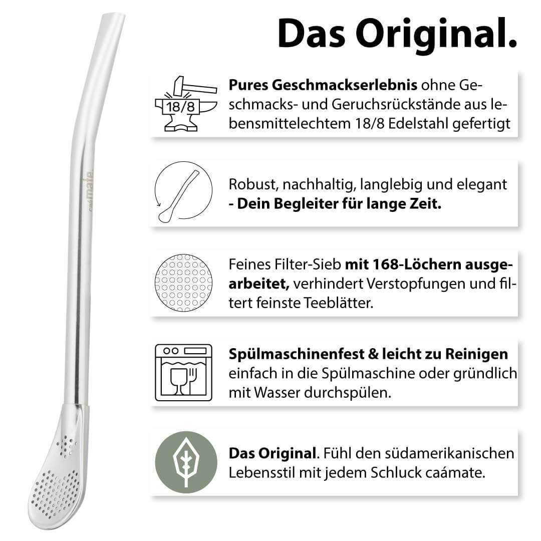 Keramische matebeker + bombilla