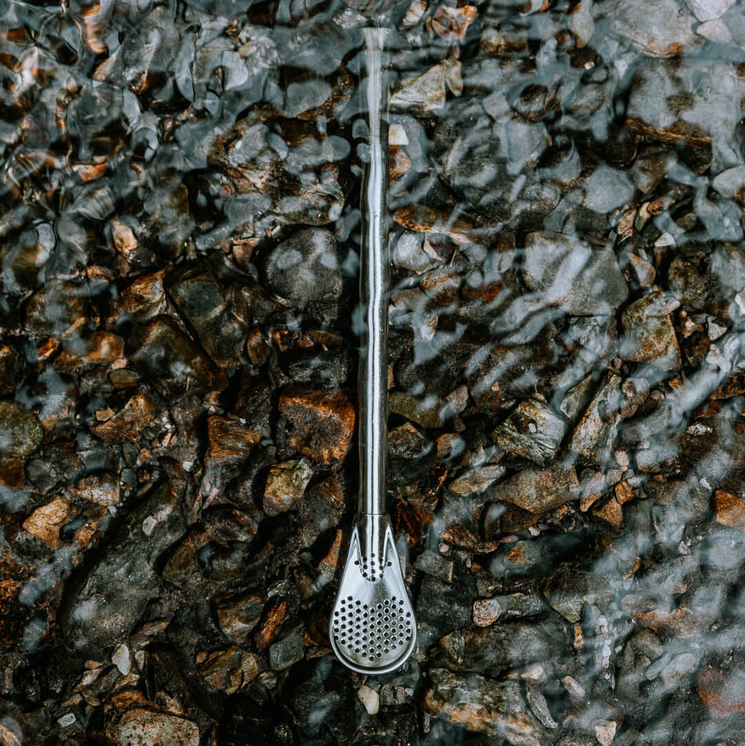 Edelstahl Mate + Bombilla