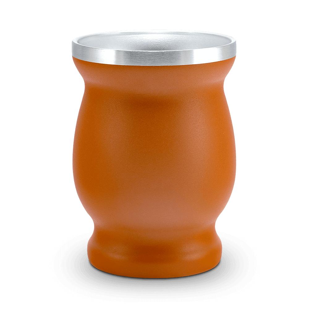 Matebeker roestvrij staal.
