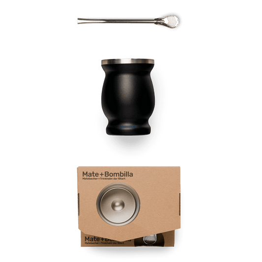Roestvrij staal Matebeker + Bombilla