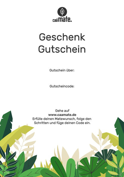 [NL]Gutschein Mate Tee caámate
