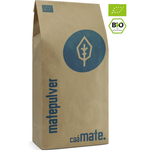 Bio maté poedergroen.